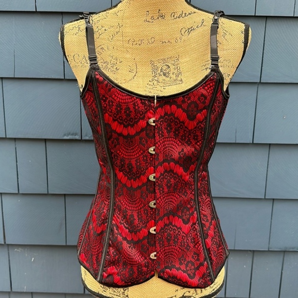 ❤️🖤❤️Adore Me ted black small corset sexy